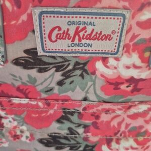 Cath Kidston Grey Tote with Pink Floral Print